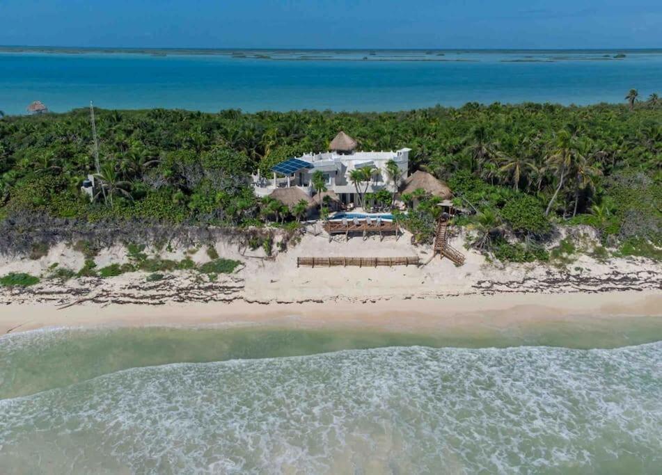 Luxury 5-Br Beachfront Home In Tulum Casa Sofia Gato Luaran gambar
