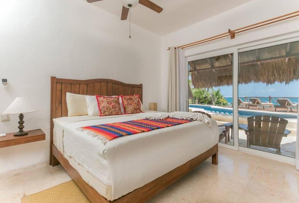 Luxury 5-Br Beachfront Home In Tulum Casa Sofia Gato Luaran gambar