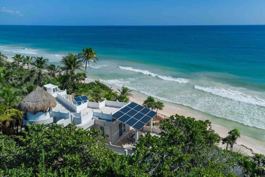 Luxury 5-Br Beachfront Home In Tulum Casa Sofia Gato Luaran gambar
