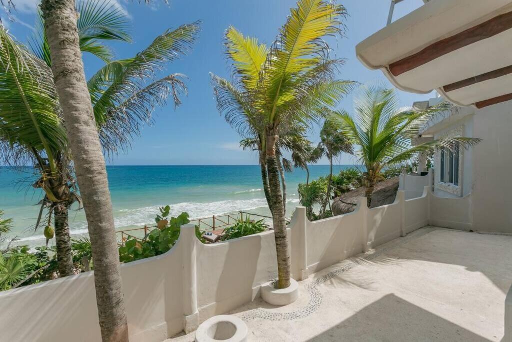 Luxury 5-Br Beachfront Home In Tulum Casa Sofia Gato Luaran gambar