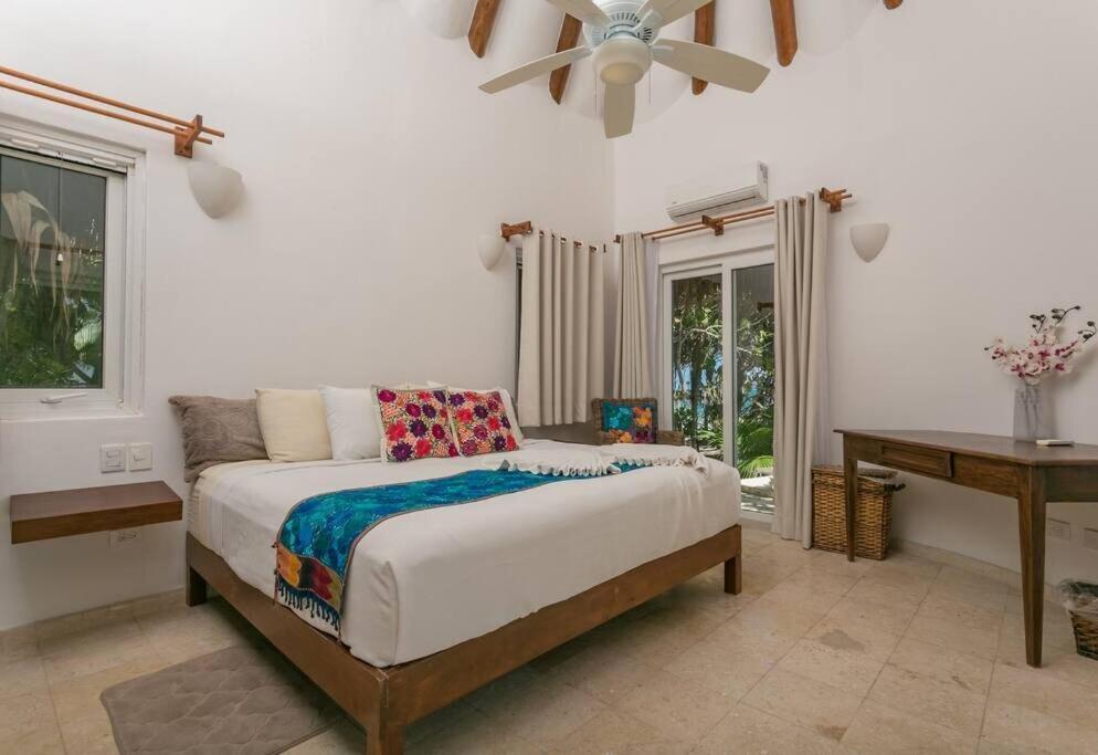 Luxury 5-Br Beachfront Home In Tulum Casa Sofia Gato Luaran gambar