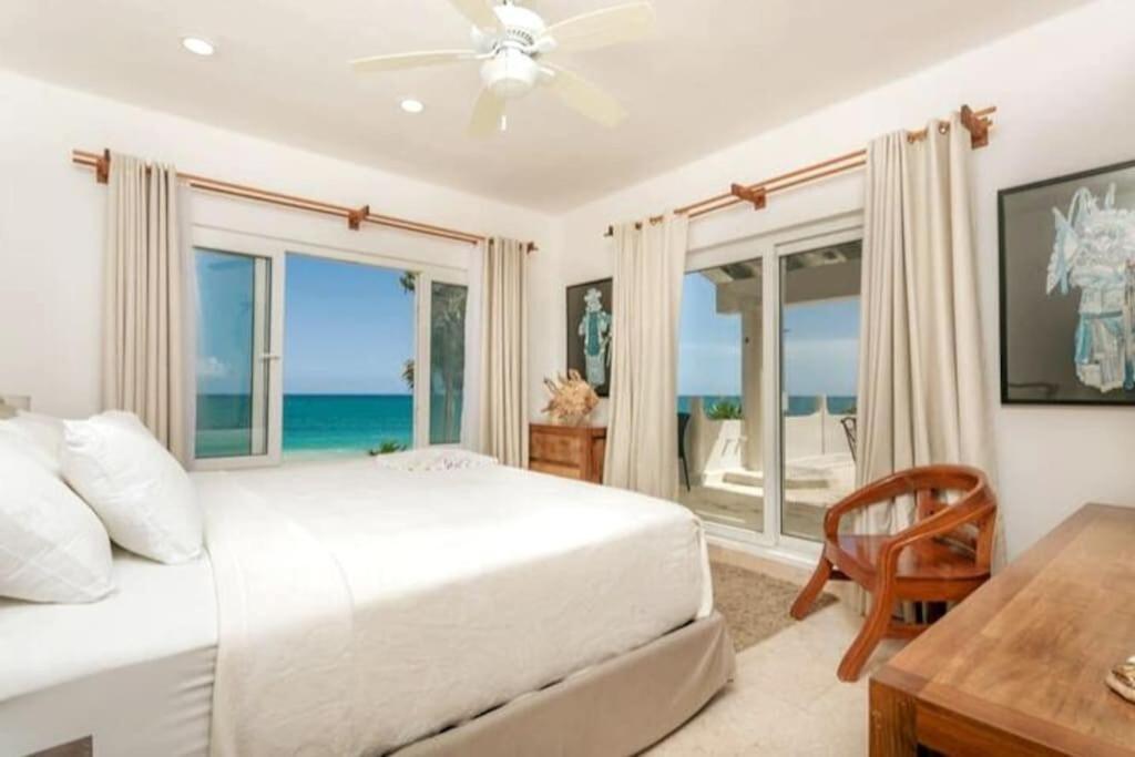 Luxury 5-Br Beachfront Home In Tulum Casa Sofia Gato Luaran gambar