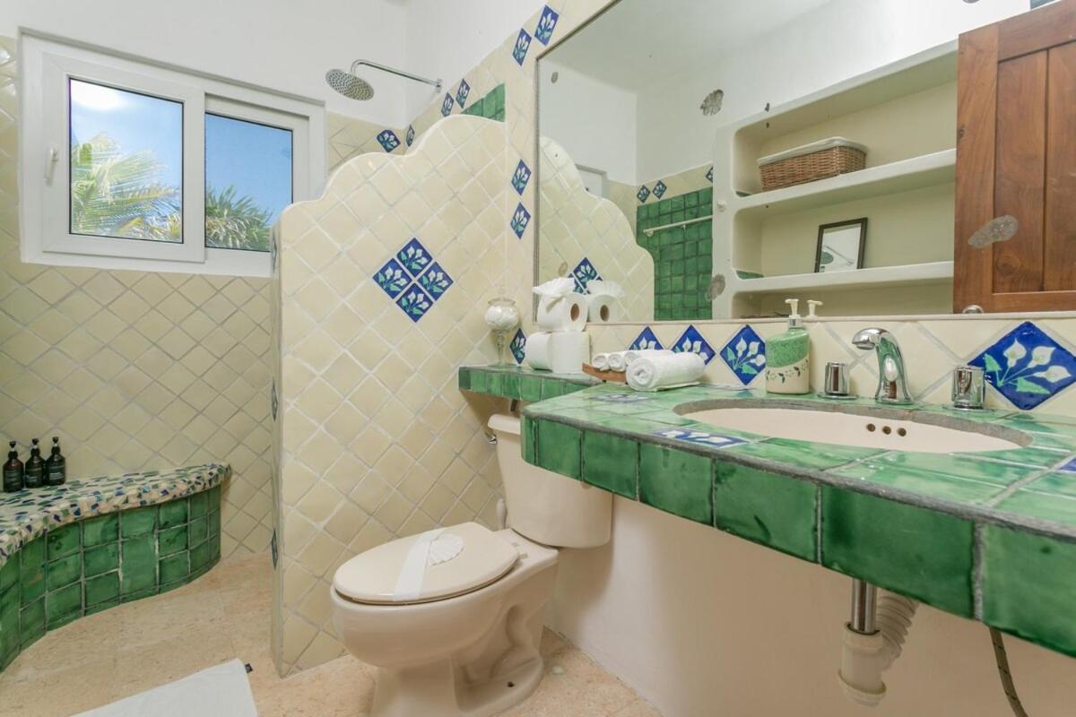 Luxury 5-Br Beachfront Home In Tulum Casa Sofia Gato Luaran gambar