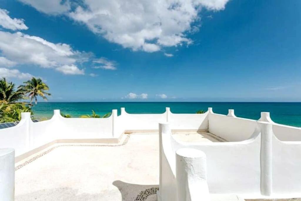 Luxury 5-Br Beachfront Home In Tulum Casa Sofia Gato Luaran gambar