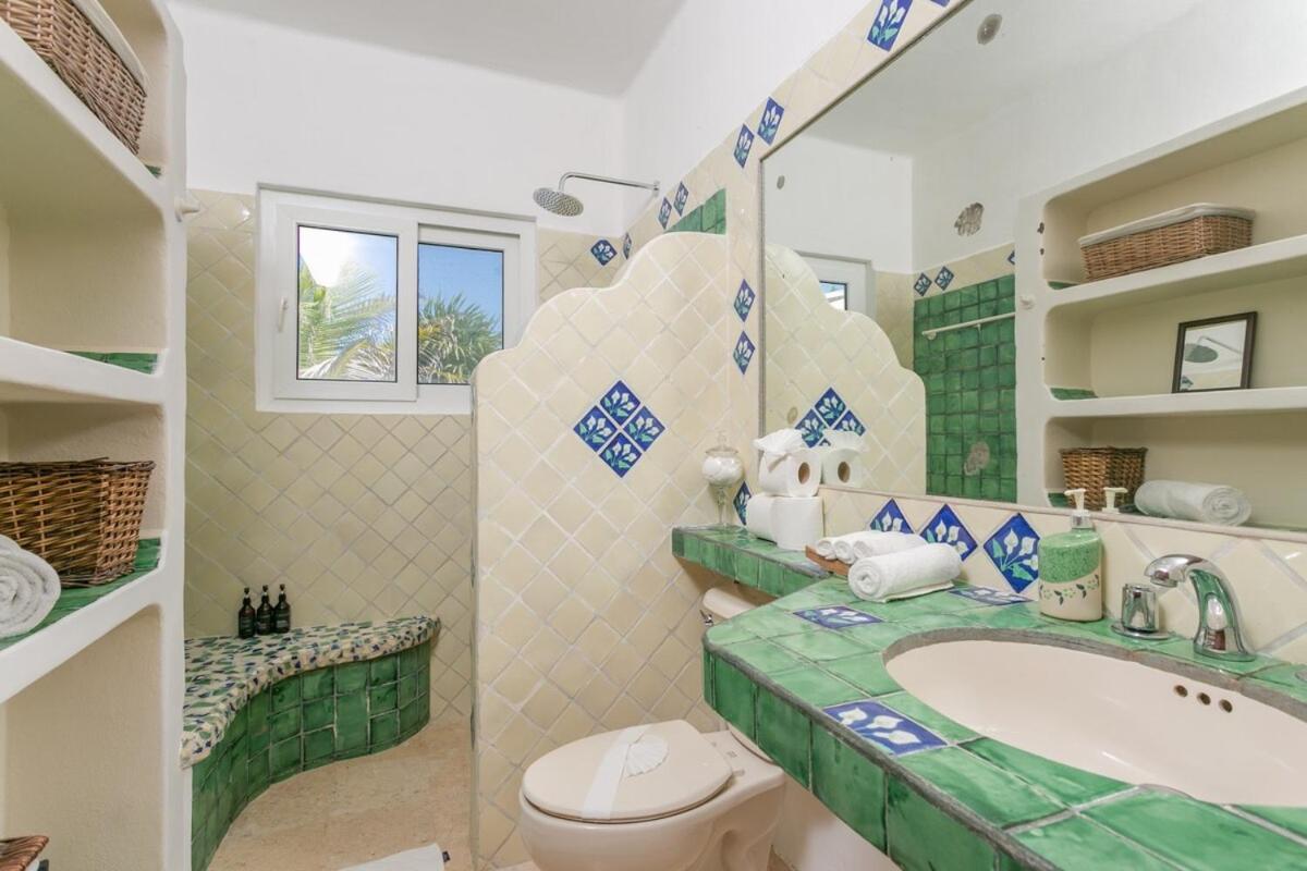 Luxury 5-Br Beachfront Home In Tulum Casa Sofia Gato Luaran gambar