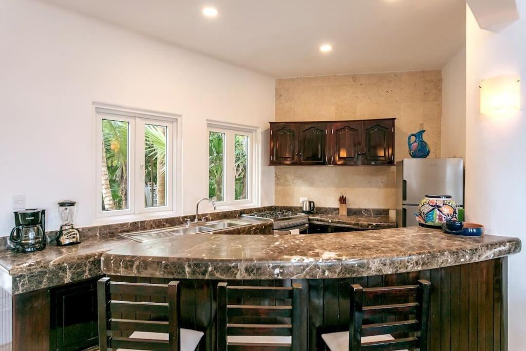 Luxury 5-Br Beachfront Home In Tulum Casa Sofia Gato Luaran gambar