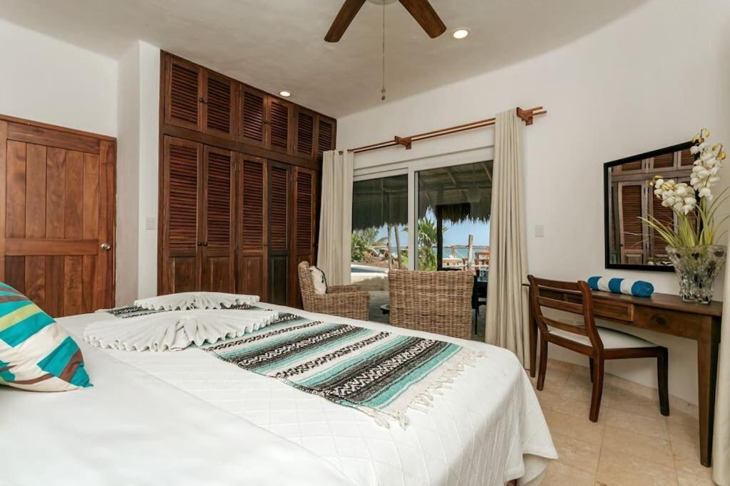 Luxury 5-Br Beachfront Home In Tulum Casa Sofia Gato Luaran gambar