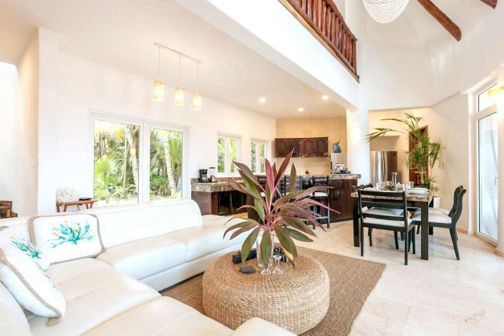Luxury 5-Br Beachfront Home In Tulum Casa Sofia Gato Luaran gambar